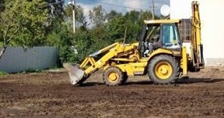Выравнивание рельефа в Каменске-Шахтинском в октябре