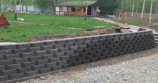 Установка подпорной стенки в Каменске-Шахтинском: качество и цена от 2833 руб.