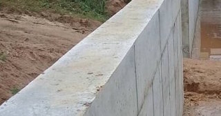 Строительство подпорной стенки из бетона в Каменске-Шахтинском в октябре